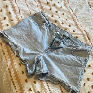 American Eagle Outfitters Light Blue Jean Shorts